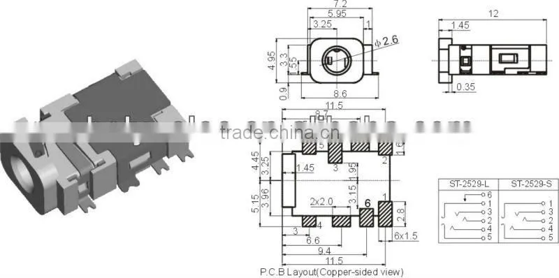 2.5 ear phone jack