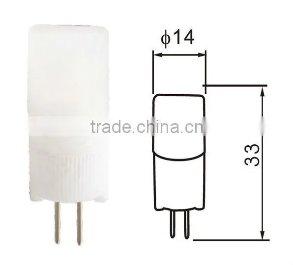 2013 Hot 1.5W G4 LED Bulb With 1pcs COB