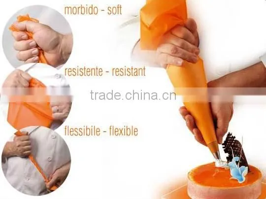 silicone cake decoration pen / pastry bag