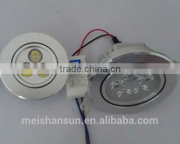 Meishan 30 degree 7w led ceiling light