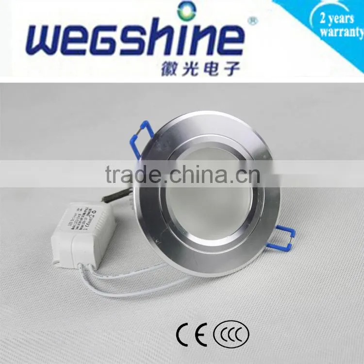 2015 High-end Home Use RGB LED Downlight with Certificated standard 3W