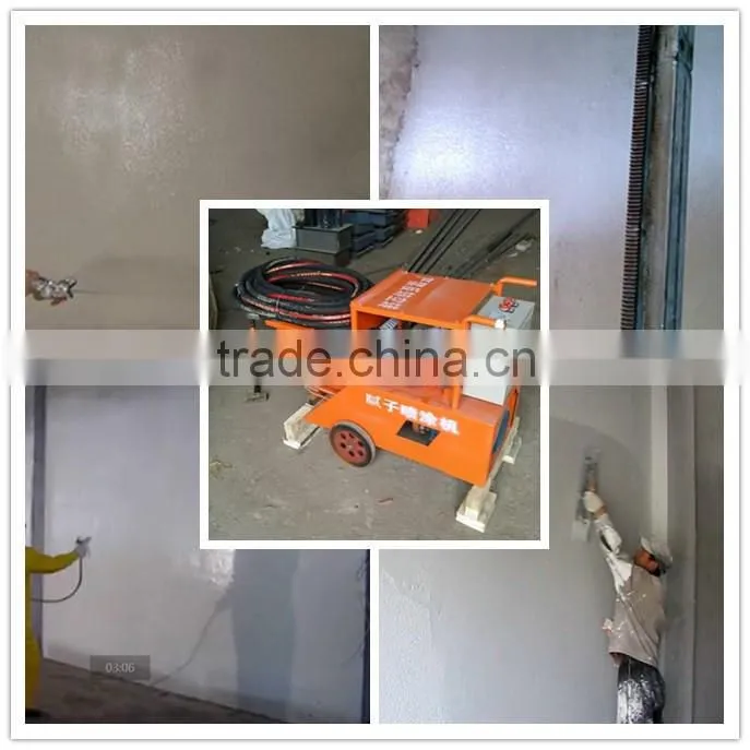 Good quality motor lacquer putty spraying machine, putty sprayer machine