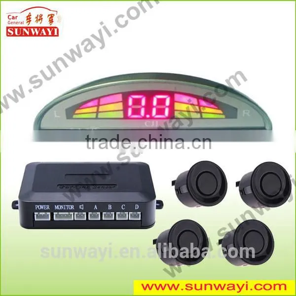 universal anti police 12V Car LED radar detector parking sensor front and rear
