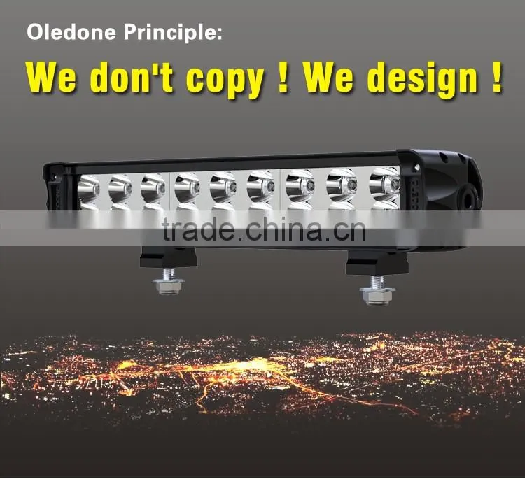 Unique design Oledone hot IP68 C ree 14.61" 90W double row automobile LED lighting bar