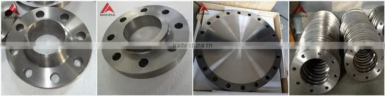 large diameter titanium flange