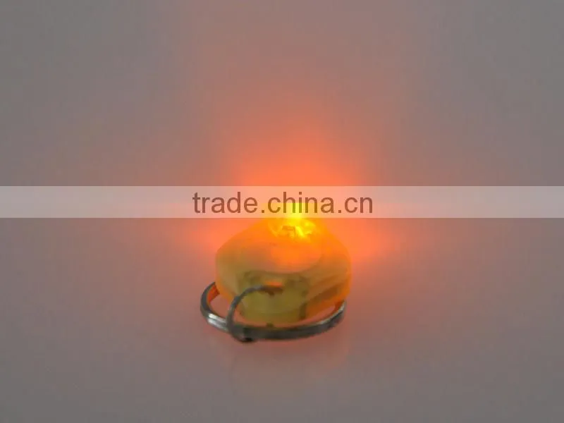 Yellow Light Cheap Led Keychain Wholesale Custom Fashion Keychain LED