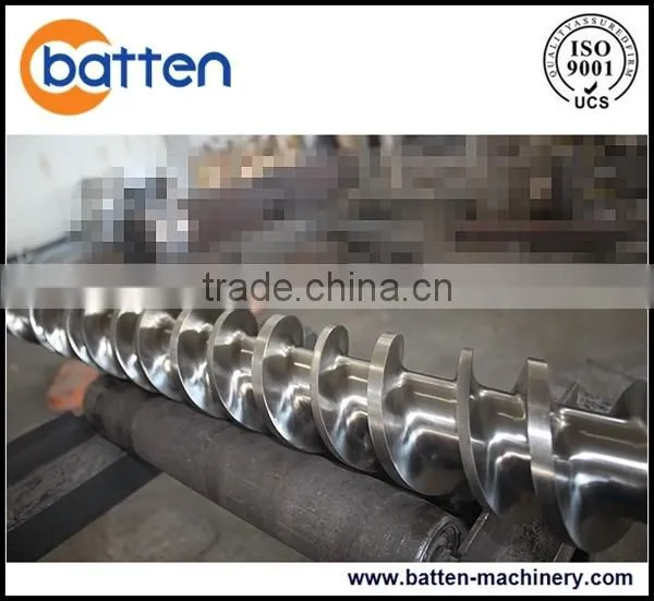 bimetallic/nitride 38CrMoAla single screw plastic machine screw and barrel