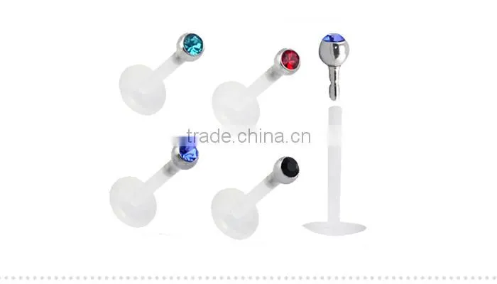 New design body jewelry lip ring hot sell body piercing labret