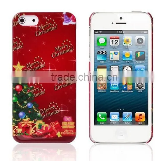 Promotion Gift Merry Christmas Santa PC Plastic Case For iPhone 6s