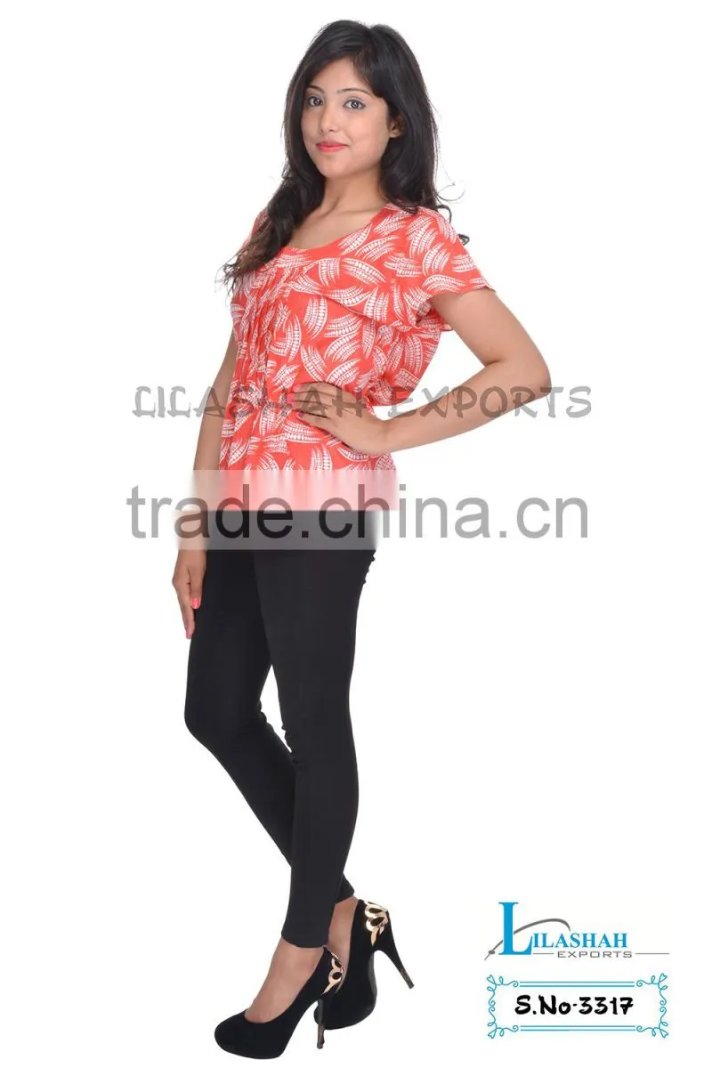 3317LC cotton Latest top Trend Selling Products ropa indu cotton Latest top Trend Selling Products COTTON TOPS Women's Cotton