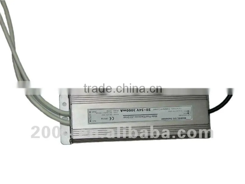 IP67 waterproof 3000ma constant currency led driver