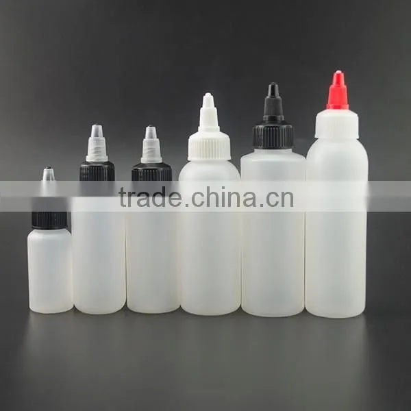 pe pet plastic container bottle with twist off caps with free sample