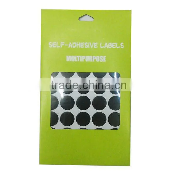 Custom Transparent PVC logo label sticker, plastic label, custom label