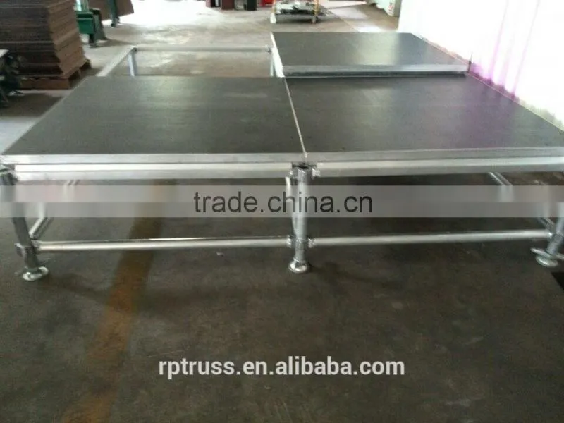 Hot selling RP portable stage with backdrop