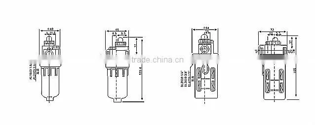 Adjustable air pressure regulator oil filter manufacturer