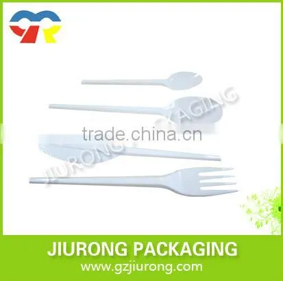 disposable food grade cutlery plastic fork and spoon plastic pick