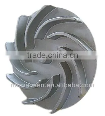casting and forging iron water pump impeller
