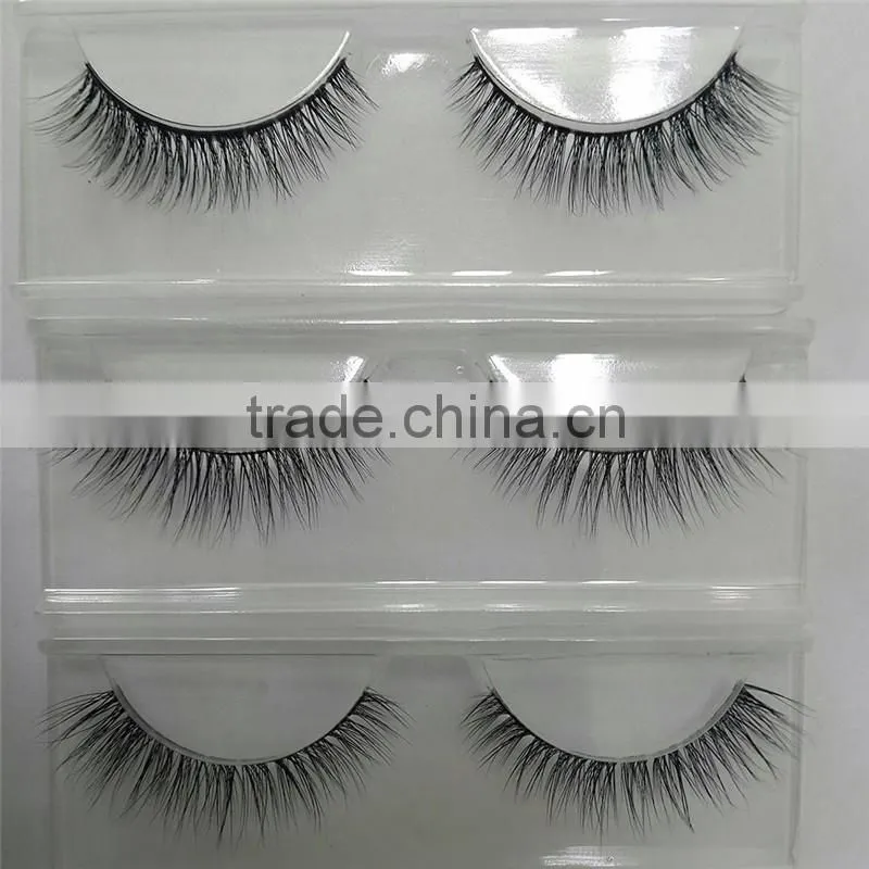 2016 must buy cosmetics kits 3d mink eyelashes,mink strip eyelashe mink eyelash extension