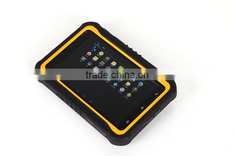 7 inch Android 3G HF fingerprint reader NFC Barcode scanner tablet PDA