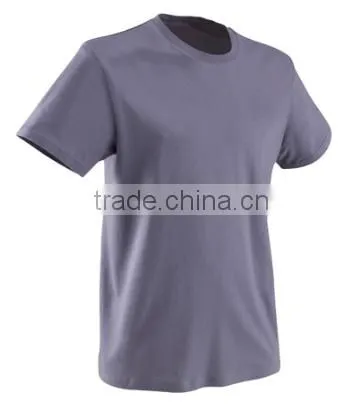 Mens Spring Autumn Short Sleeve Running Shirt Dark Grey