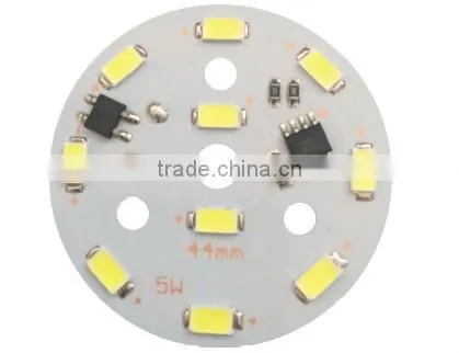 44mm 7W AC led pcb board, driverless LED replacement PCB Board, retrofit LED Board for bulb/ceiling light fixture