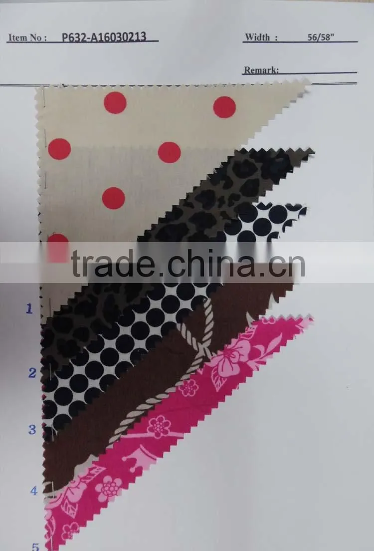 cotton printed shirting fabrics for women P6448-A16030217