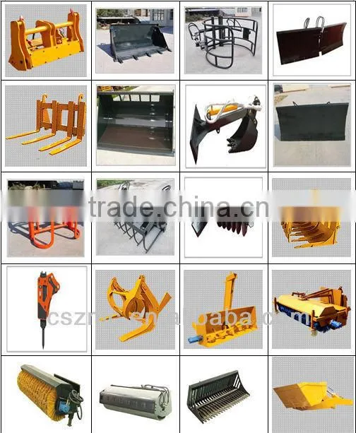 SZM zl50 wheel loader with heavy capacity