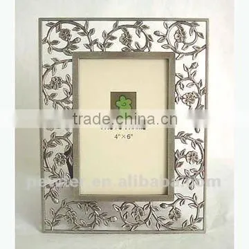 Hollow-out decorative pattern zinc alloy photo frame CQDE1093