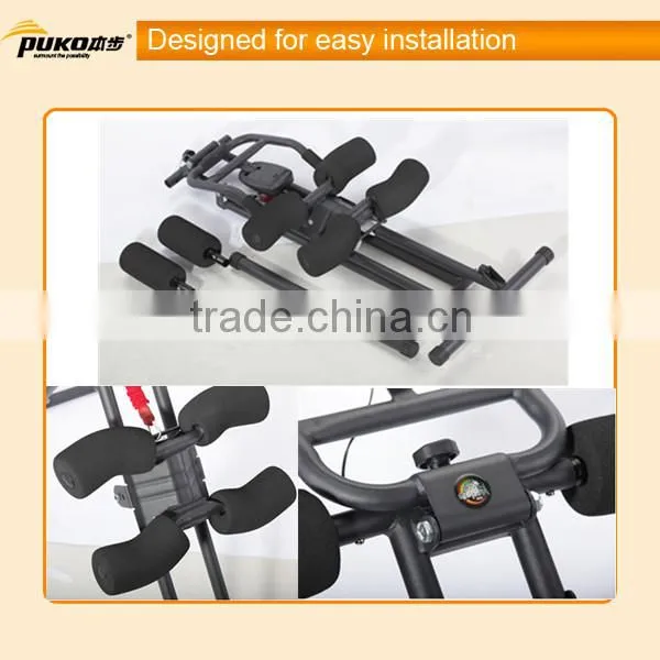 Multifunction exercise bench to strength power