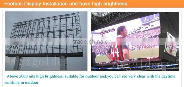 HD p20 outdoor giant LED screen display