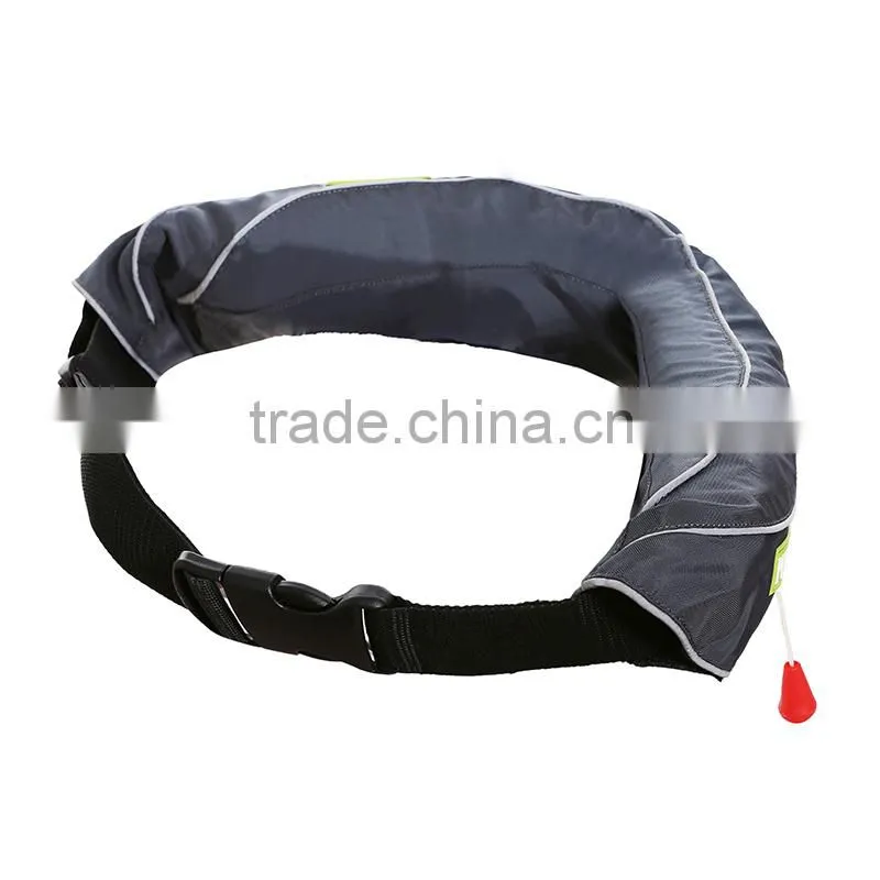 High quality nylon waterproof CE approved waist life jacket wholesale
