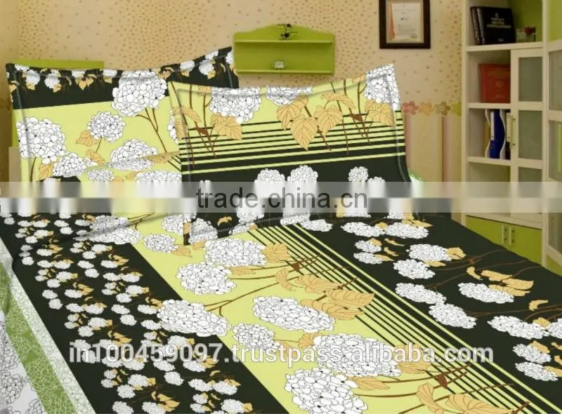 Cotton Printed Bed Sheets