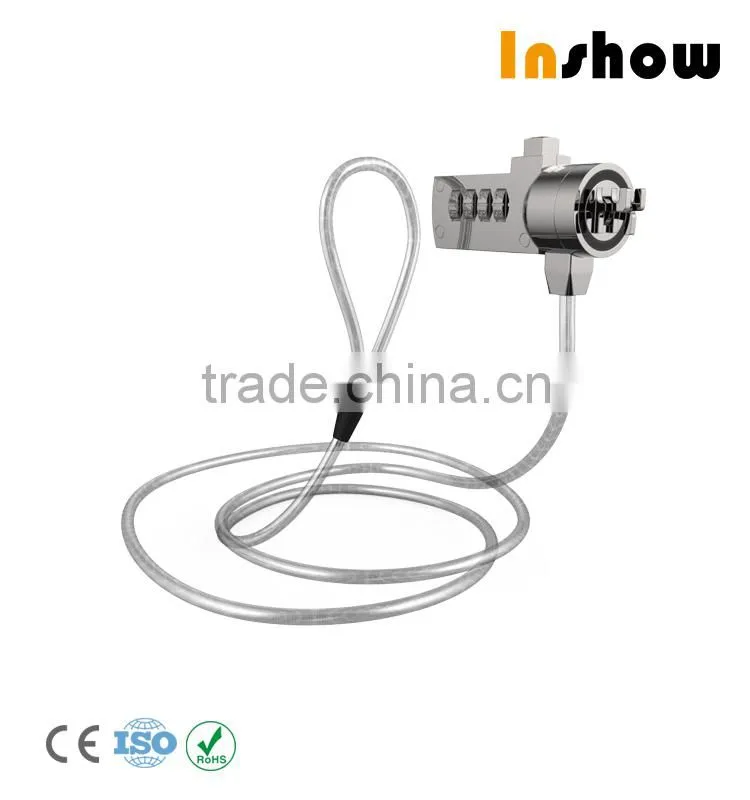 Retail shop display computer notebooks cable lock