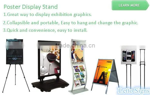 L Banner Stand