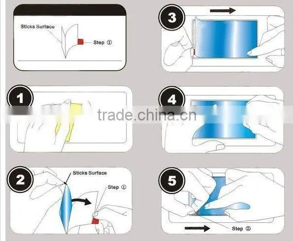9H Anti-scratch waterproof explosion-proof premium tempered glass screen protector For Sony Z2/Z3/Z4