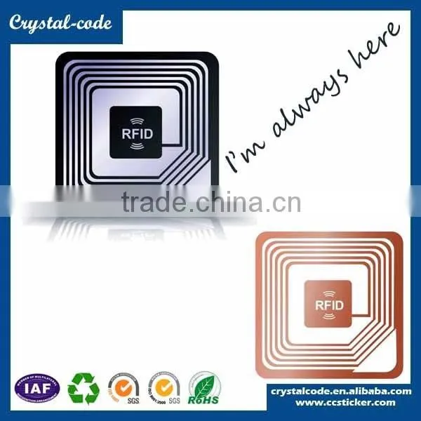 Alibaba hot sale custom nfc RFID sticker