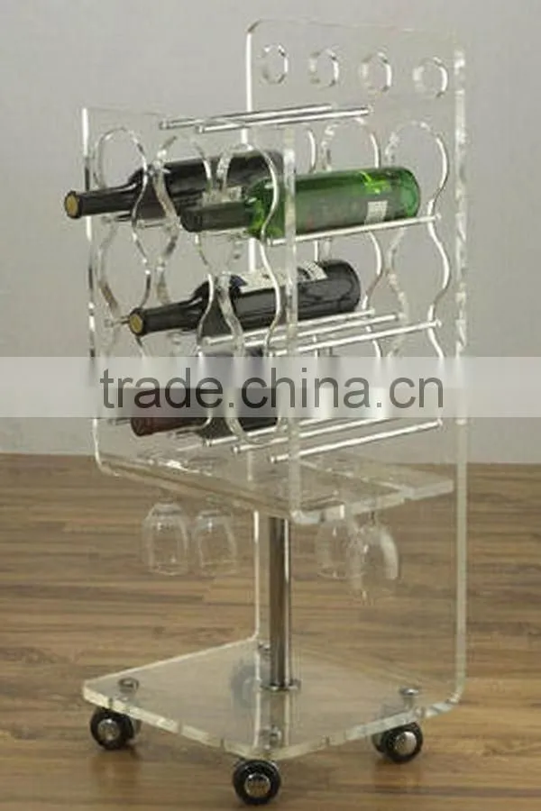 Low price unique wicker bottle holder basket