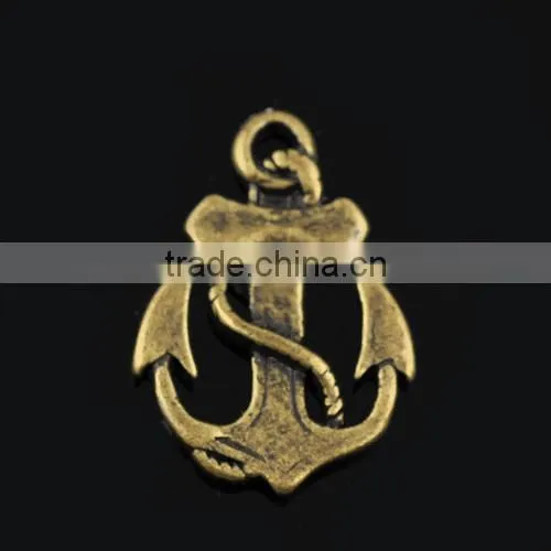 A14175 metal antique silver boots charm for bracelet necklace pendant