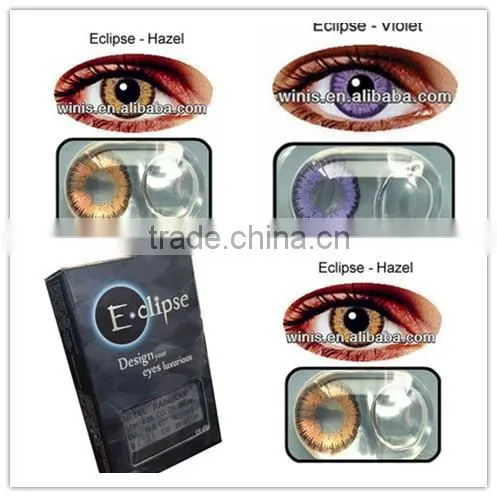1 year 16.00 mm black contacts wholesale colored contacts