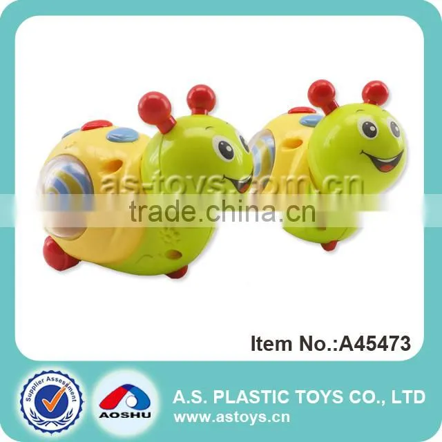 6-colors/Wind up colorful magic worm toy