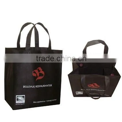 Promotional Black wine Bag(2W-1952)