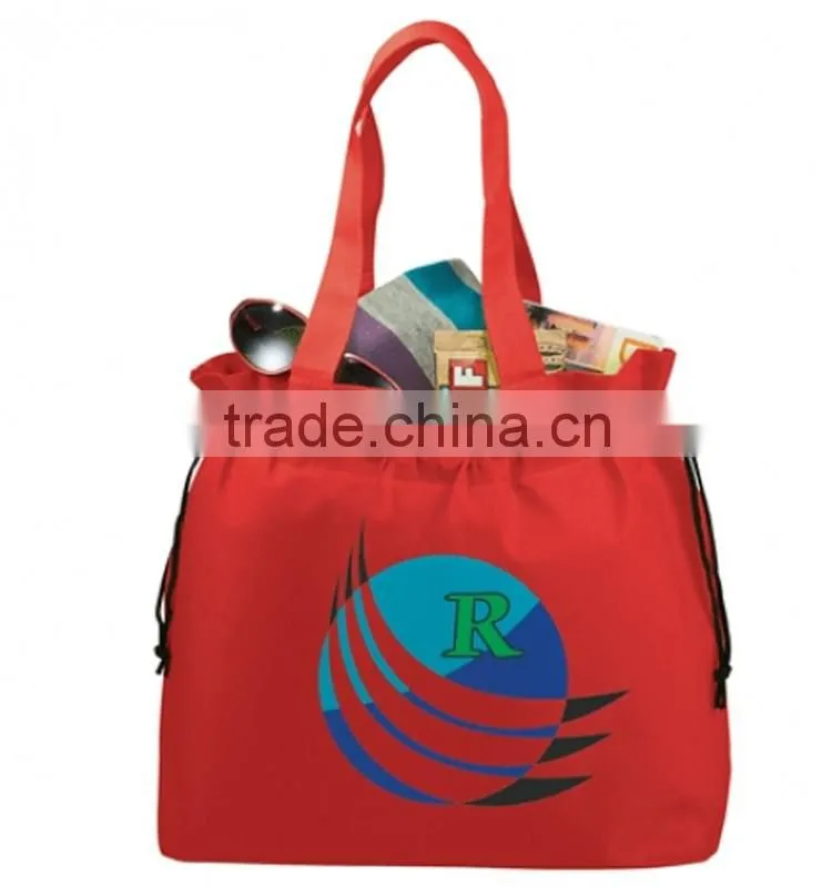non woven draw string bag,tote drawstring bag