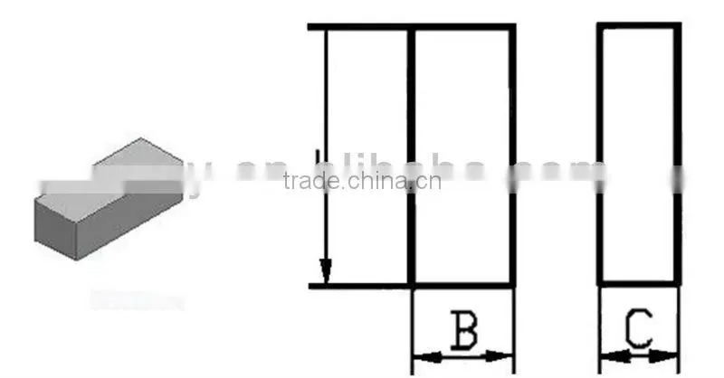 China products cemented carbide metals plate