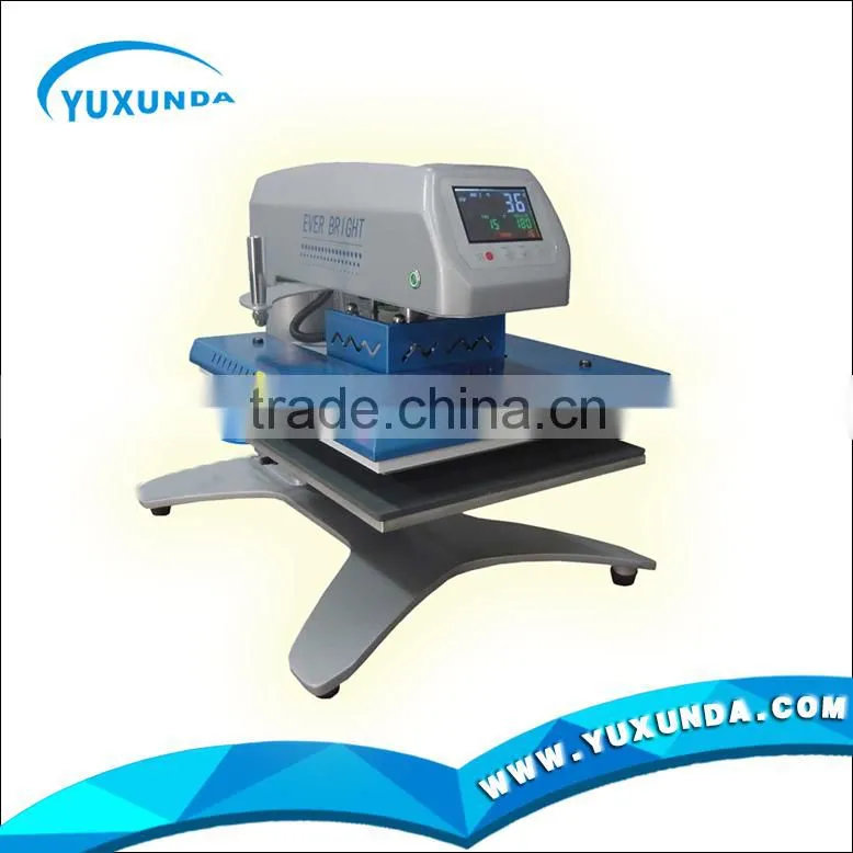 Yuxunda Luxury hihg quality pneumatic heat press machine for t shirt printing