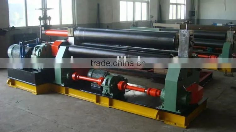 manufacturer produce Electric Type Asymmetrical 3 Roller Bending Machine