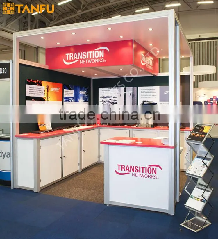3x3 or 10x10 Standard Shell Scheme Booth for Trade Show from TANFU