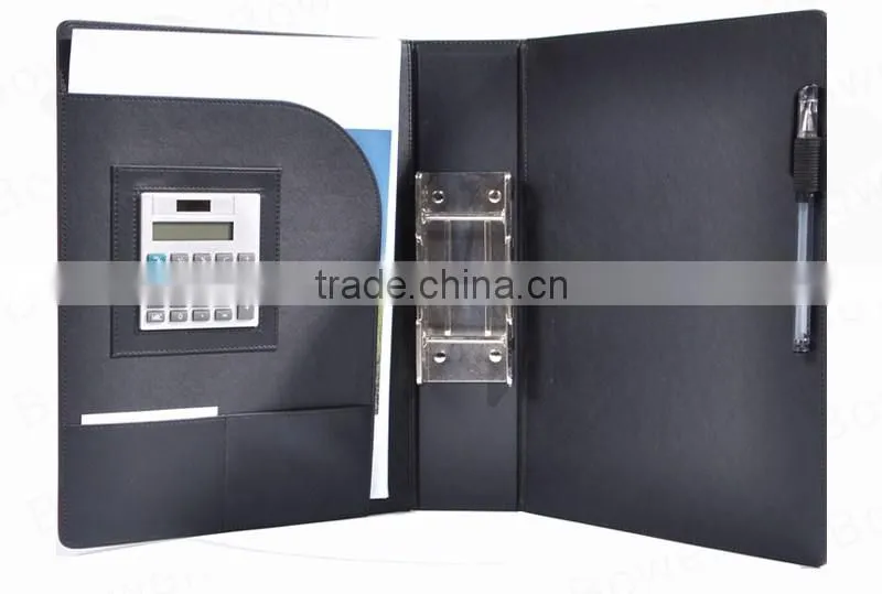 2016 white PVC folder& file folder&post binder folder