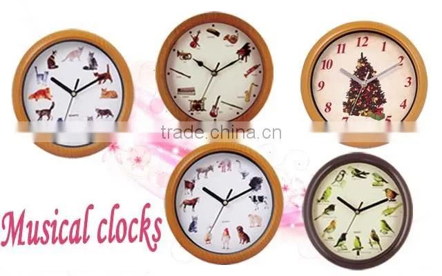 Wall clock with metal frame,can be 16",18"24"