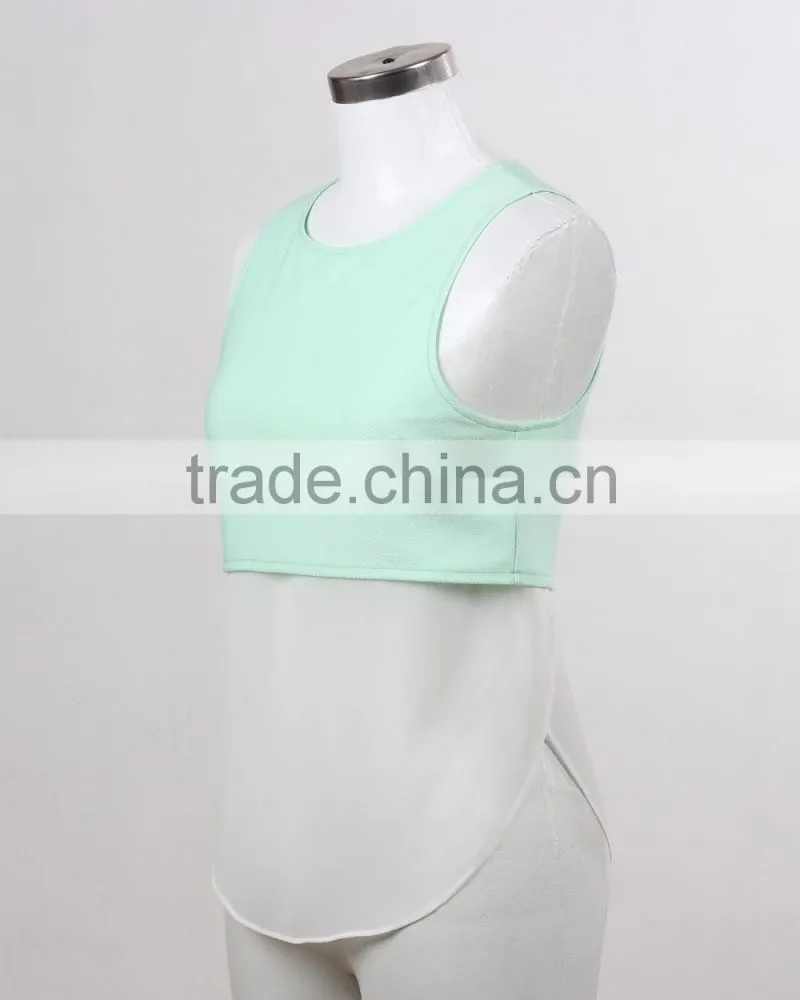 F5S15195 Special Design Plain Ladies Tank Top Wholesale