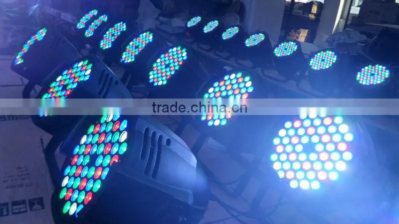 54x3W Led par light RGB/RGBW/RGBWA stage light